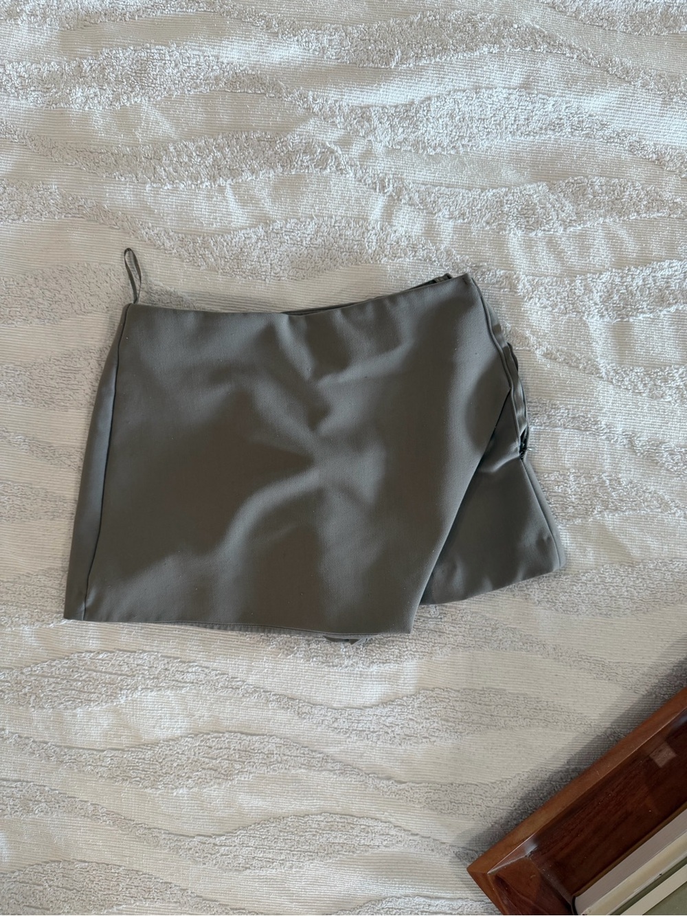 Zara Sage Green Mini Skort